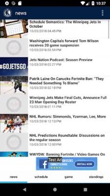 Winnipeg Hockey - Jets Edition android App screenshot 3